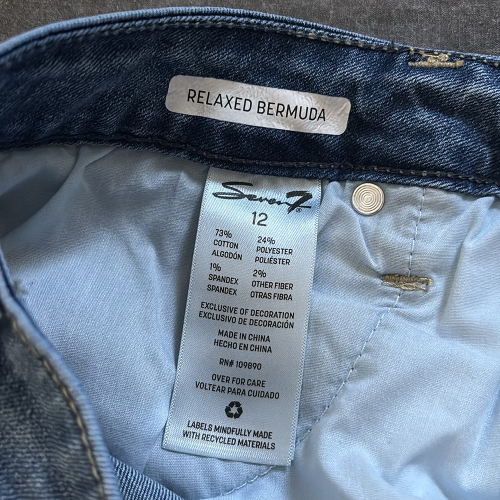 Seven Relaxed Bermuda shorts size 12 - Picture 8 of 8